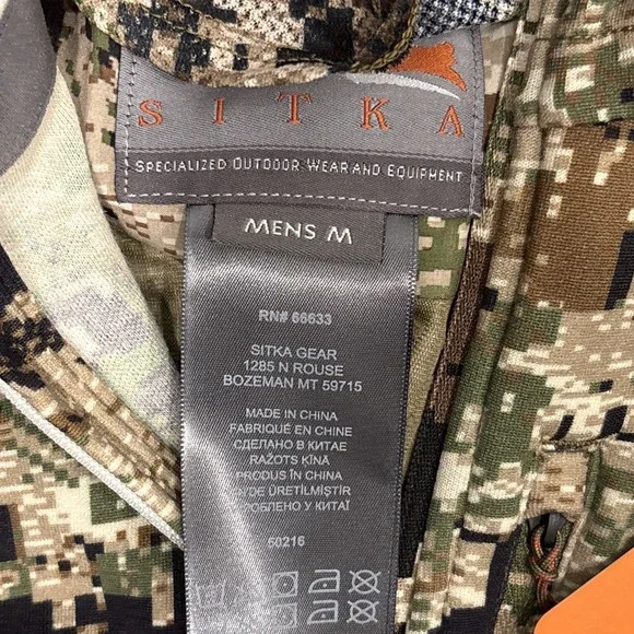 Sitka Apex Hoody in Optifade Subalpine Men's M (model 50216-SA-M) New With Tags - Picture 5 of 12